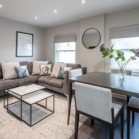 ロンドンLuxury Georgian House In Marylebone: Modern 1-Bed Retreatアパートメント エクステリア 写真