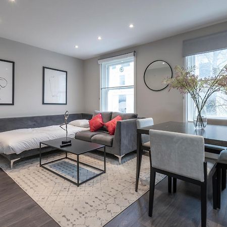 ロンドンLuxury Georgian House In Marylebone: Modern 1-Bed Retreatアパートメント エクステリア 写真