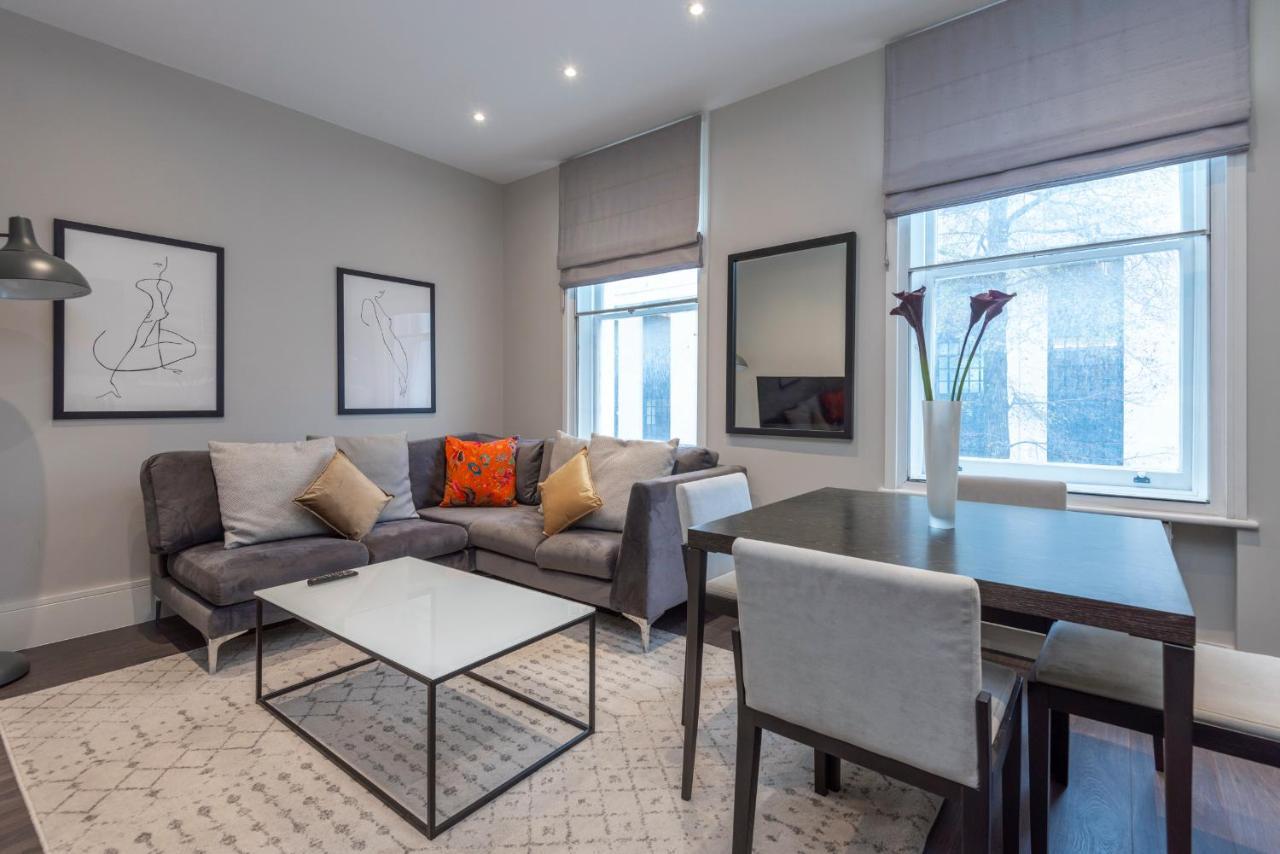 ロンドンLuxury Georgian House In Marylebone: Modern 1-Bed Retreatアパートメント エクステリア 写真