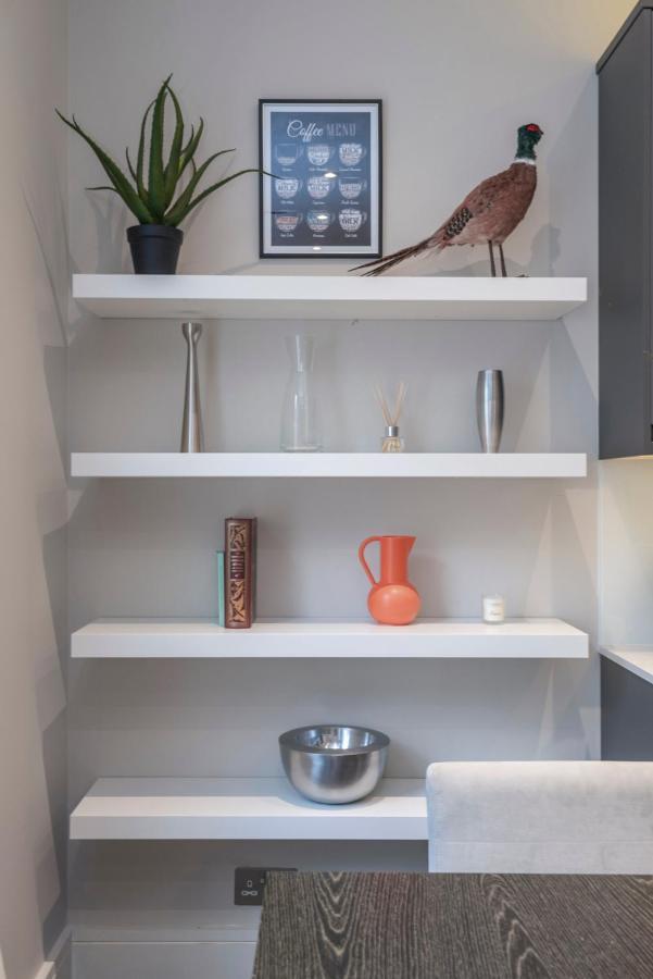 ロンドンLuxury Georgian House In Marylebone: Modern 1-Bed Retreatアパートメント エクステリア 写真