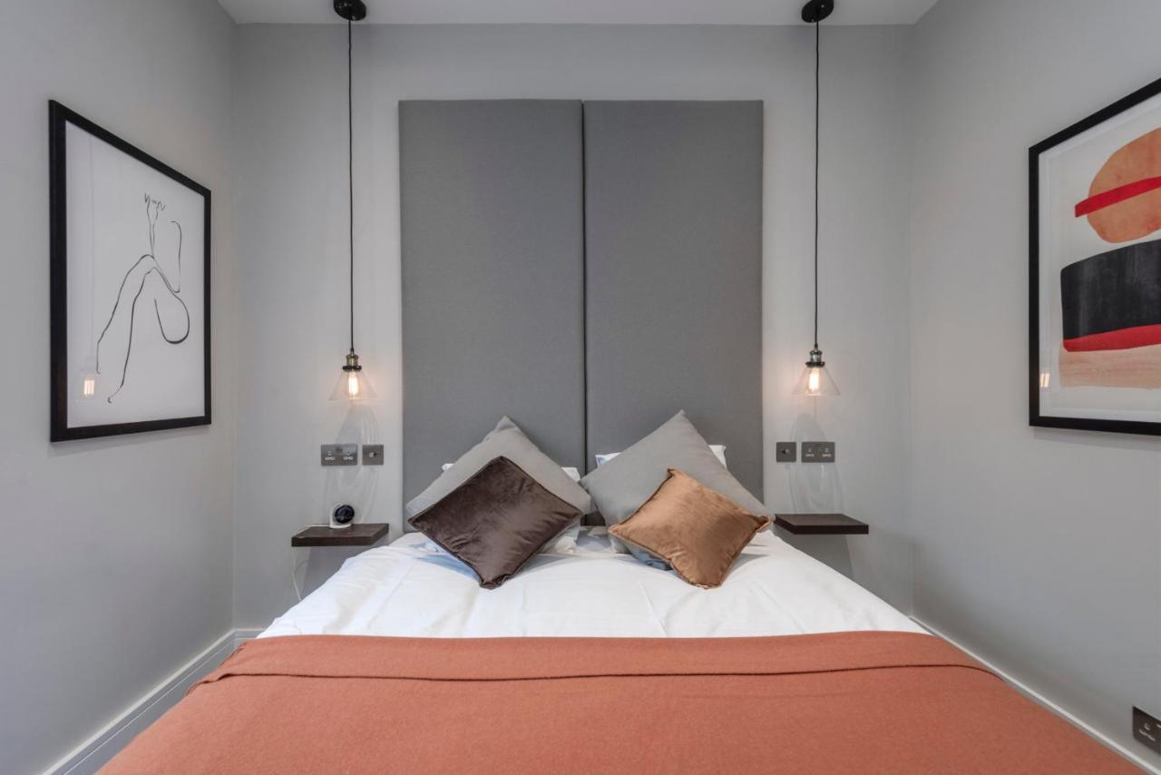 ロンドンLuxury Georgian House In Marylebone: Modern 1-Bed Retreatアパートメント エクステリア 写真